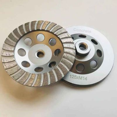 125mm M14 Ridgid SinteredConcrete Grinding Wheel For  Rough Surfaces