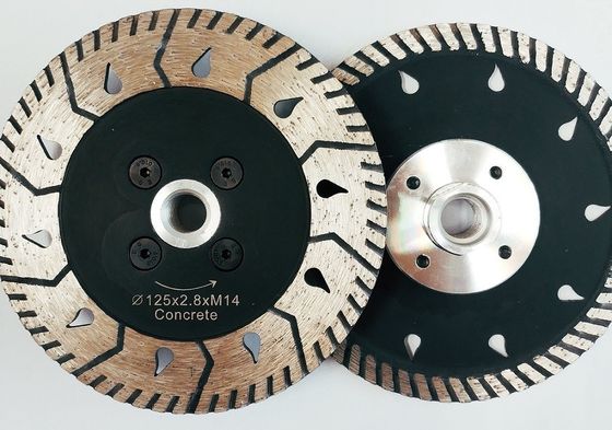 5inch  Hot Press Sintered Ridgid Turbo Diamond Blade For Concrete Grinding