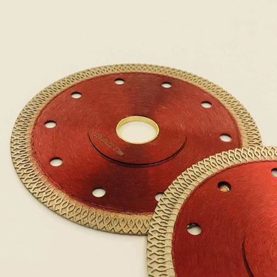 SGS 125mm X Mesh Turbo Porcelain Tile Cutting Grinder Wheel Red