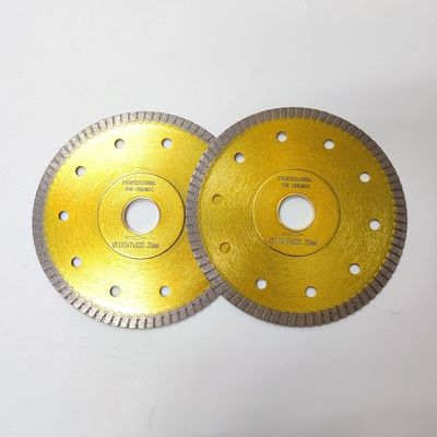 125mm Super Thin Sintered Turbo Circular Dry Tile Saw Blade Quick Release