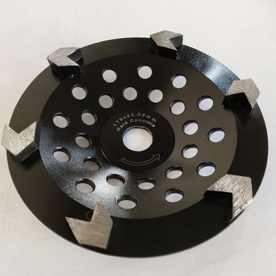 175mm Arrow Segment 7 Diamond Concrete Cup Wheel For Granite