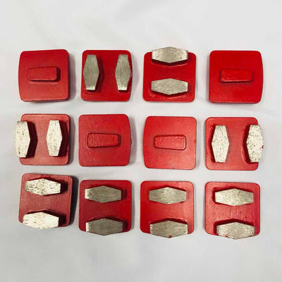 13mm Segments Redi Lock  Metal Bond Concrete Floor Tools Abrasive Grinding Blocks