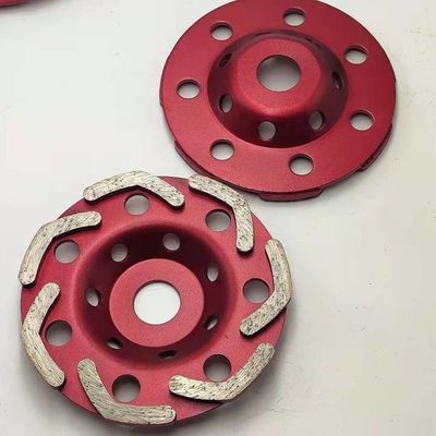 125mm Swirly Turbo L Diamond Cup Grinding Wheel For Concrete Mansary