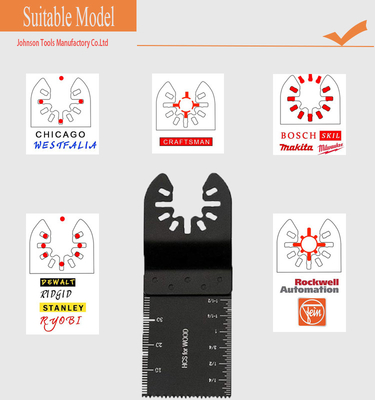 35x40mm HCS Quick Release Oscillating Multi Tool Oscillator Saw Blades Cutting Plastic