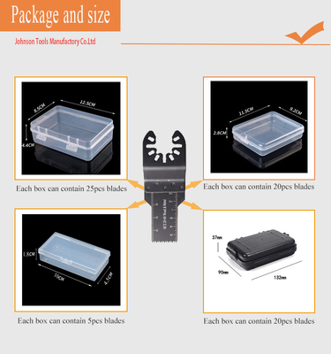 20*40mm HCS Multi Purpose Saw Blades Quick Release Connection