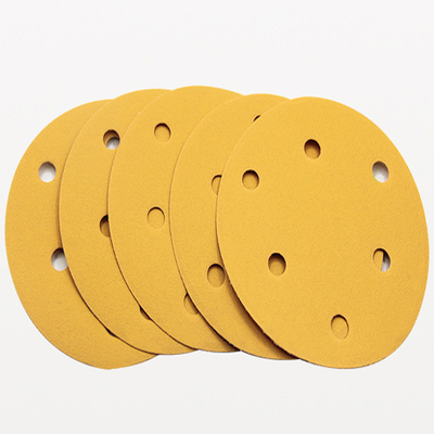 6 Holes 5 Inch Aluminum Oxide Sandpaper Abrasive Sheet For Floor Sander