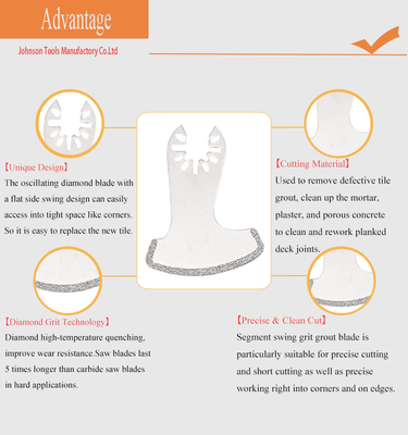 57mm Diamond Segment Saw Blade For Tile Joints