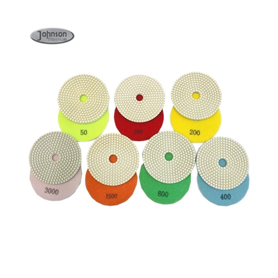 100mm 5&quot; Granite Wet Stone Polishing Pads Various Size