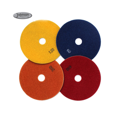 5" Metal Bond Electroplated Granite Grinding Diamond Metal Bond Polishing Pads For Granite Marble