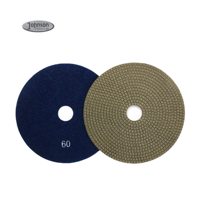 5&quot; Metal Bond Electroplated Granite Grinding Diamond Metal Bond Polishing Pads For Granite Marble