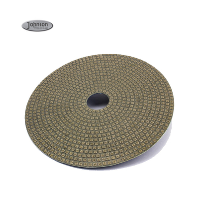5" Metal Bond Electroplated Granite Grinding Diamond Metal Bond Polishing Pads For Granite Marble