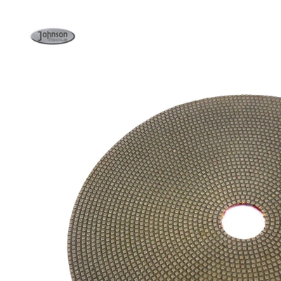6" Metal Bond Electroplated Diamond Quartz Polishing Pad Granite Marble