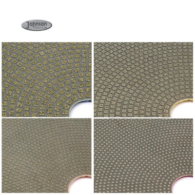 7" Metal Bond Electroplated Granite Grinding Diamond Polishing Pads For Concrete Countertops