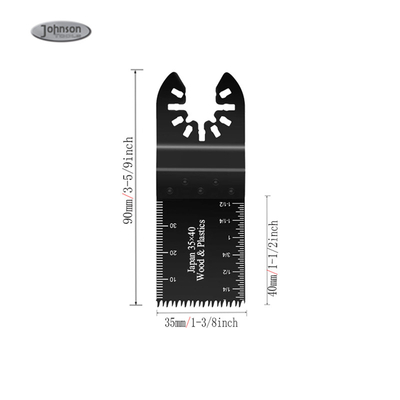 Universal 35X40MM Quick Release Japanese Teeth Multi Tool Tile Blade HCS