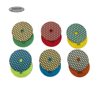 6 Inch Granite Wet Polishing Pads With High Softness