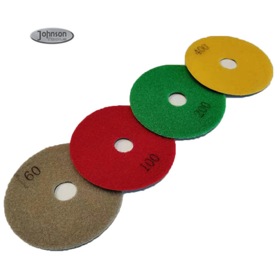 4 Inch Angle Grinder Diamond Polishing Pads For Concrete Rocks