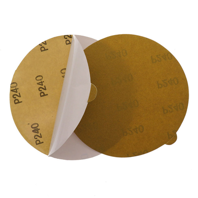 Fast Install 6 Inch Aluminum Oxide PSA Sandpaper Disc Pad For Automotive Wood