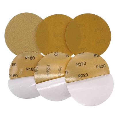 Fast Install 6 Inch Aluminum Oxide PSA Sandpaper Disc Pad For Automotive Wood