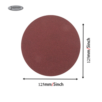 5 Inch PSA Hook And Loop Sanding Discs Aluminum Oxide For Polishing And Sanding