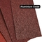 9*3.6inch Red Aluminum Oxide Hook And Loop Sander Sheets For Wood Stone Dry Wall