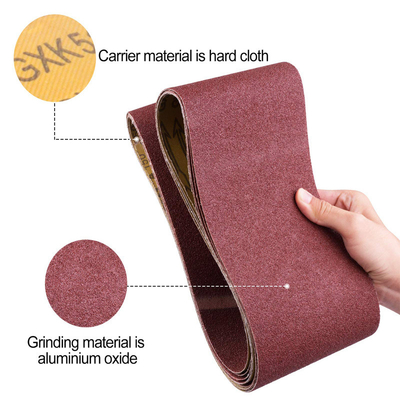 Durable Flexible Aluminum Oxide Abrasive Cloth For Belt Sanders