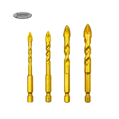 Tungsten Carbide Cross Head Ceramic Drill Bits For Glass