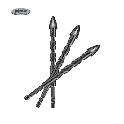 Quick Release Hex Shank Tungsten Carbide Drywall Drill Bit For Glass Metal