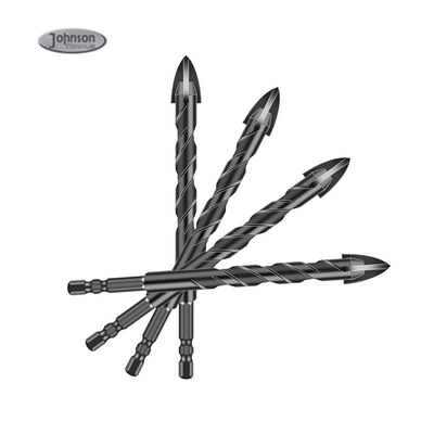 Quick Release Hex Shank Tungsten Carbide Drywall Drill Bit For Glass Metal