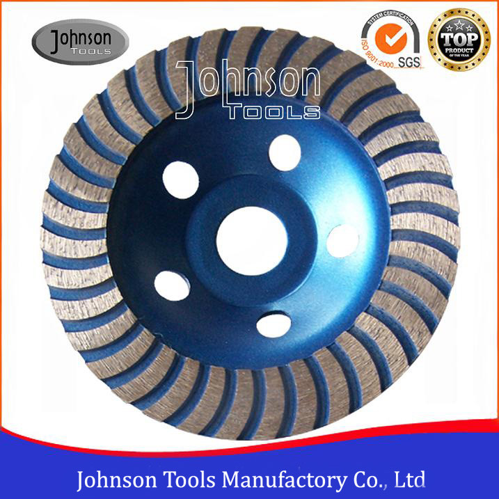Turbo Type 125mm Grinding Wheel , Surface Grinding Wheels For Hard Granite