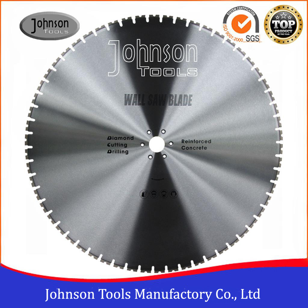 Reinforced Concrete Diamond Wall Saw Blades With Single U Segment 600