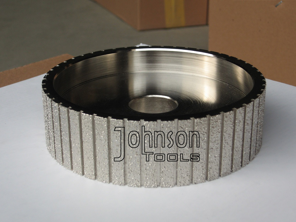 Special Type Vacuum Brazed Diamond Tools For Shaping Granite / Marble