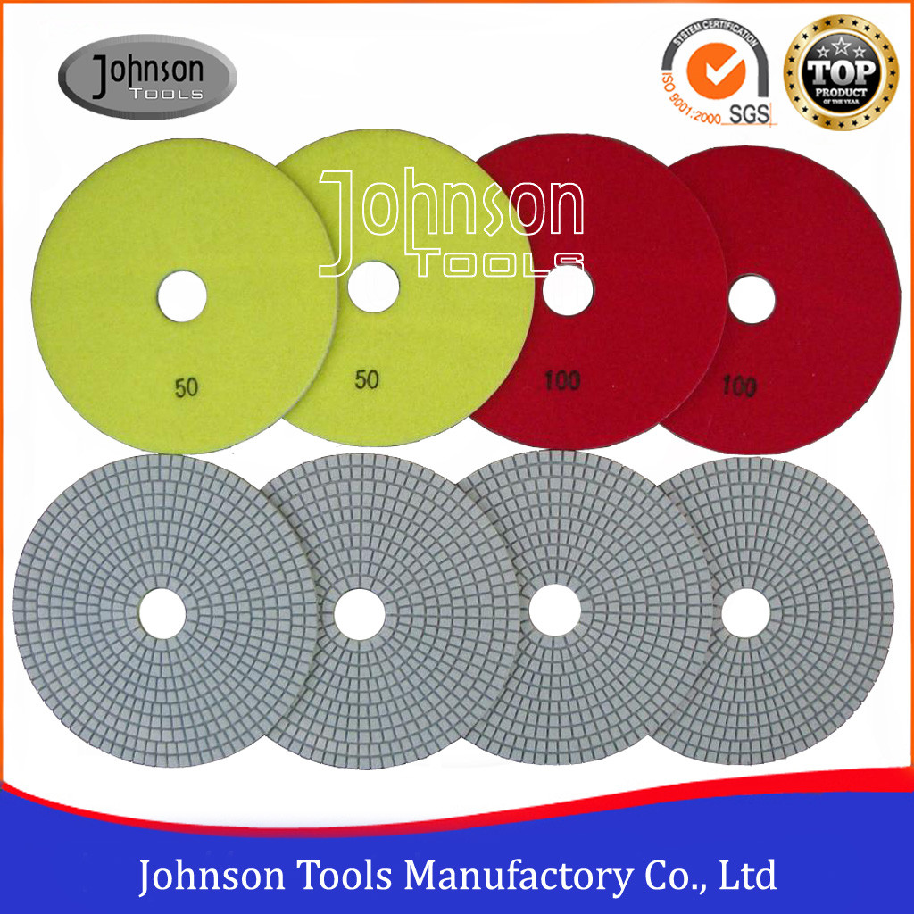 WPD150 Resin Bond 6 Inch Diamond Polishing Pads Normal Color