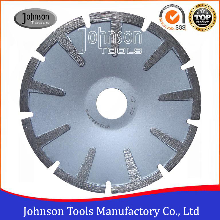125mm Diamond Stone Cutting Blades For Circular Saw T Shaped Protection Type