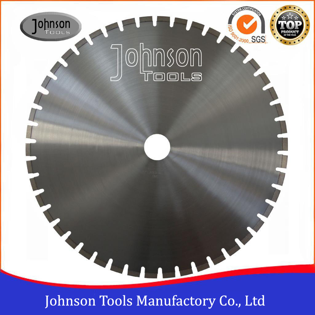 Silent Diamond Stone Cutting Saw Blades , 105800mm Granite Cutting Blade