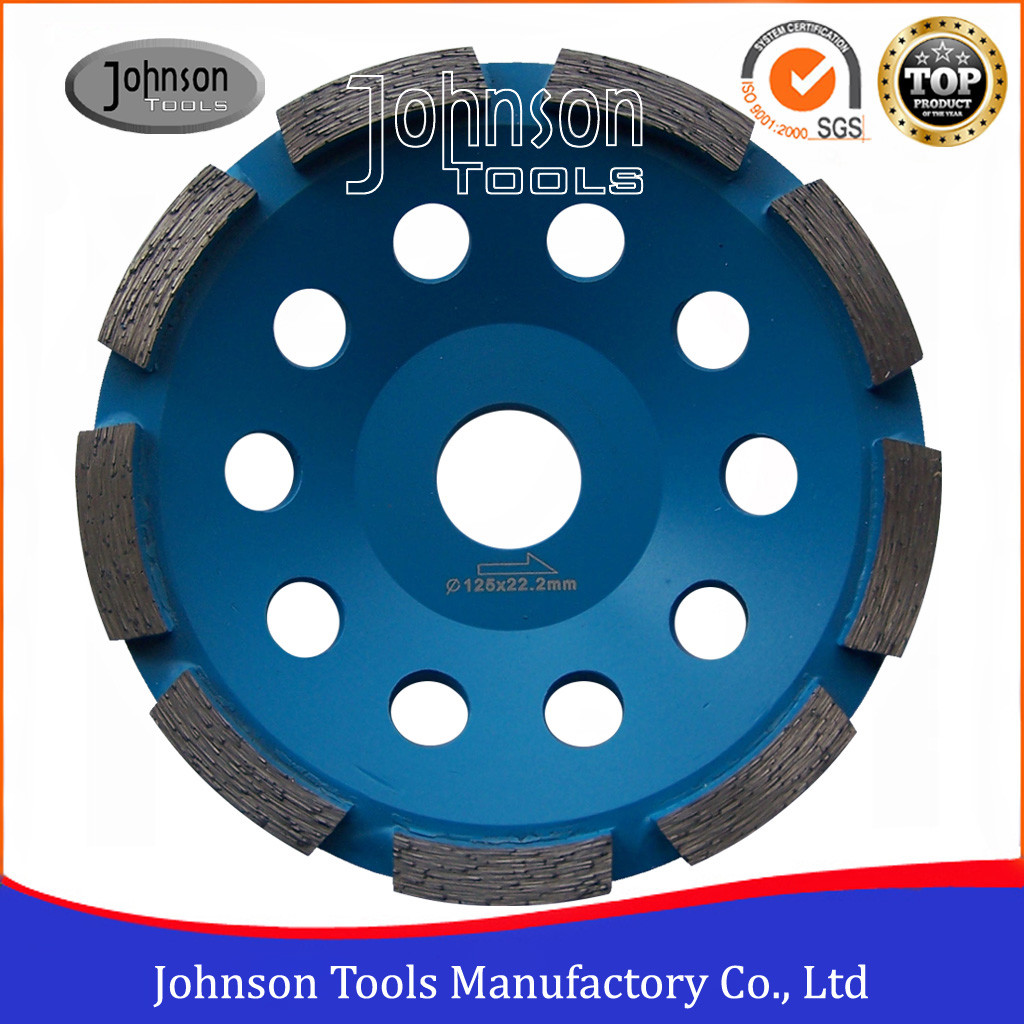 5 Concrete Grinding Wheel For Stone Grinding , Single Row Cup Wheel