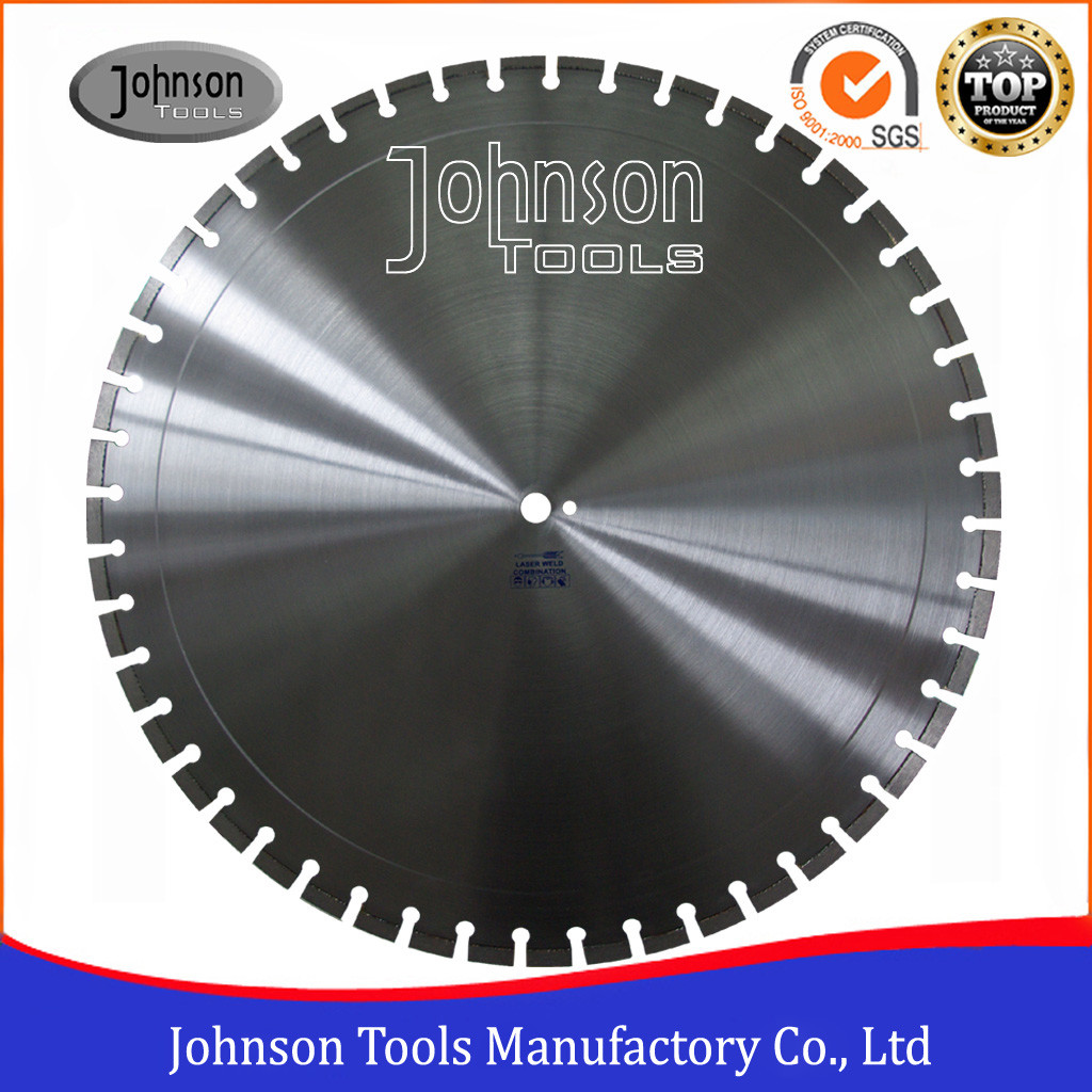 750mm Laser Diamond Road Cutting Saw Blades with Fast Cutting , Long