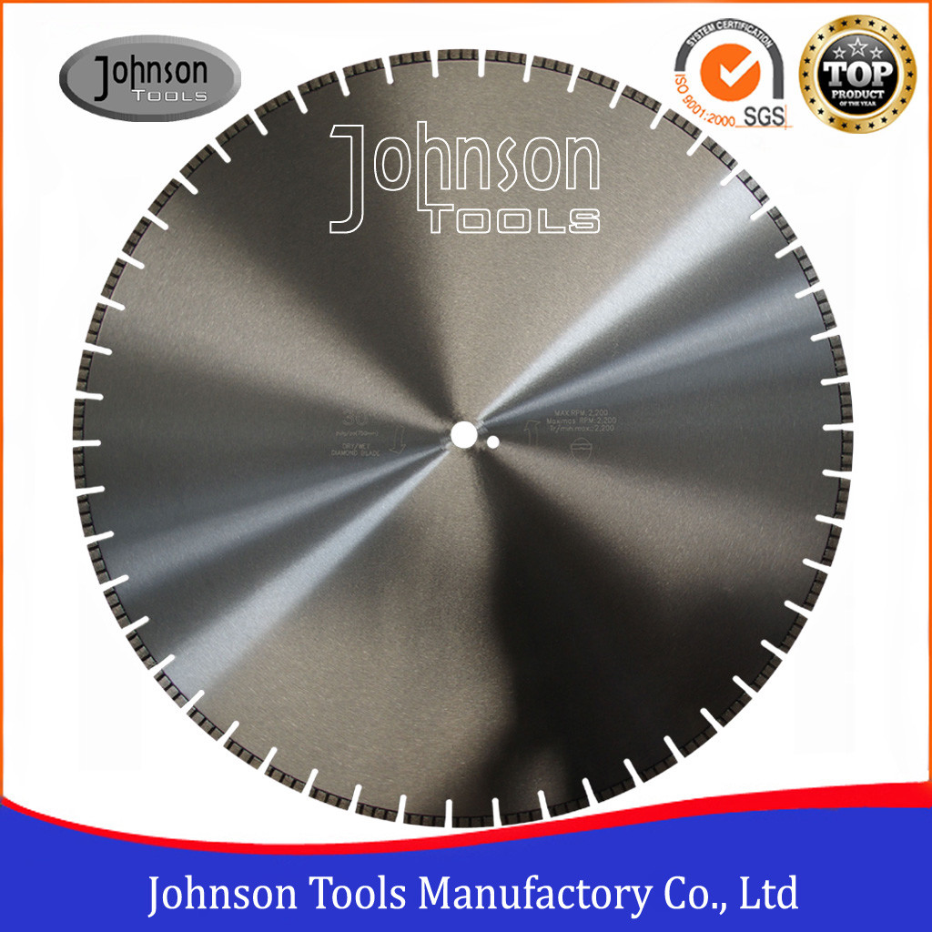 750mm Diamond Saw Blade , High Efficiency Concrete Cutting Blades