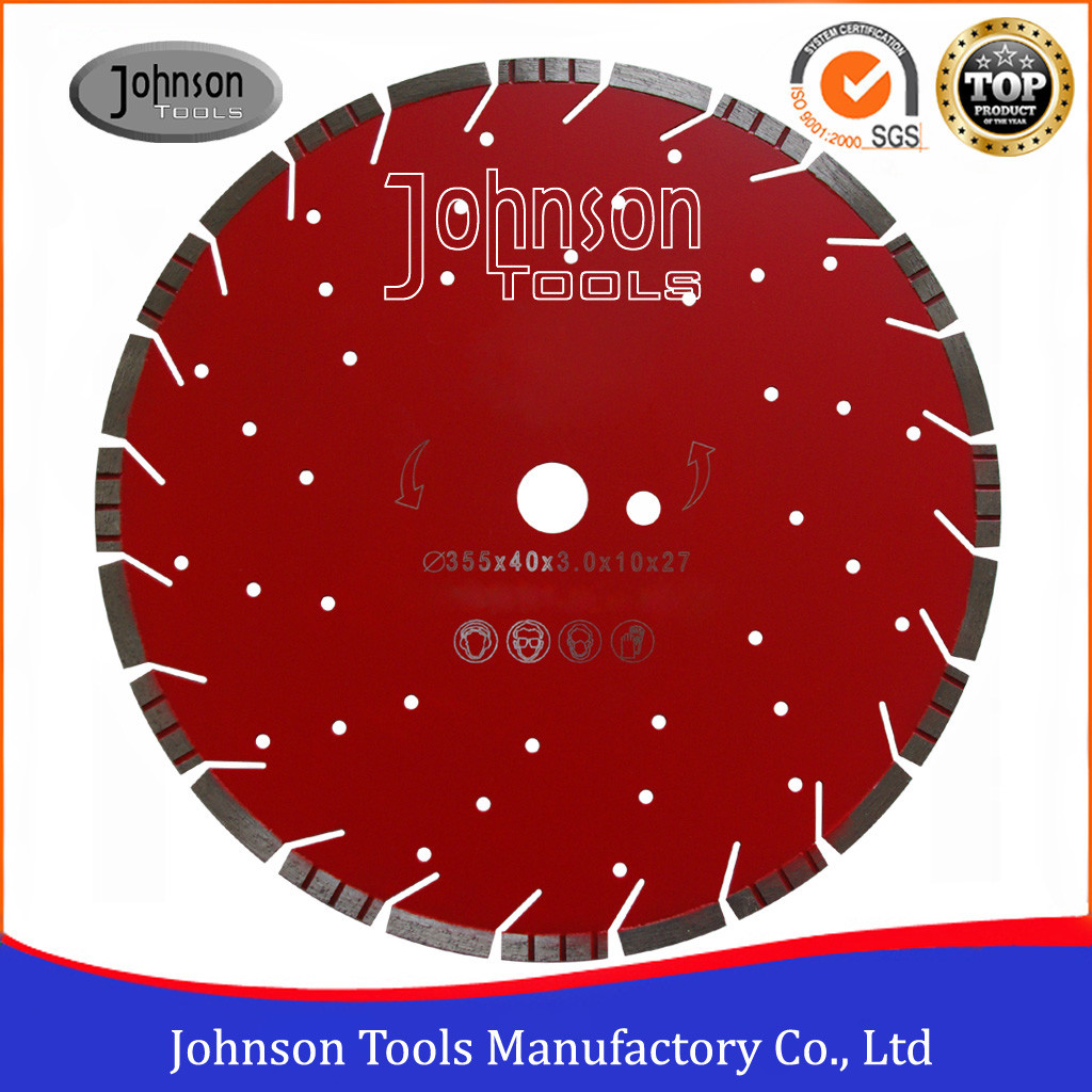 350mm Diamond Concrete Saw Blades for For Cutting Reinforced Concrete