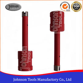 Red Color Diamond Core Drill Bits Crown Segment Type BGB(UNC)10