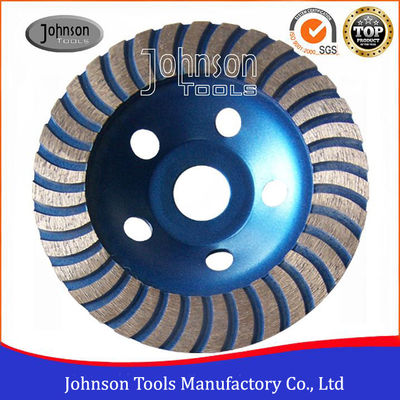 5inch 125mm Turbo Cup Wheel , 5 Diamond Grinding Disc For Concrete
