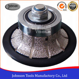 No.2 Half Bullnose Vacuum Brazed Diamond Tools For Edging Stone