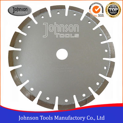U Slot 210mm Tuck Point Diamond Blades With Decoration Hole Silver color