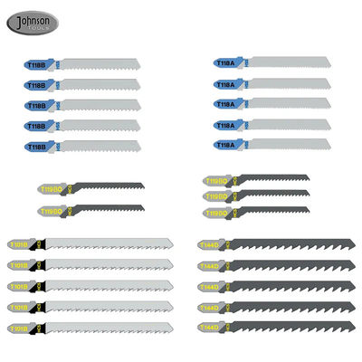 25 Piece Professional Jigsaw Saw Blades For Drywall Board Wood And Metal Cutting