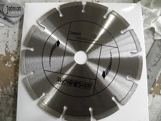 200mm Laser Welded blade Diamond Concrete Saw Blades for Asphalt