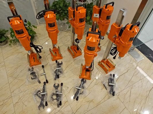 Core drill machine JS-250C with 2 gear speed for reinforced concrte drilling.
