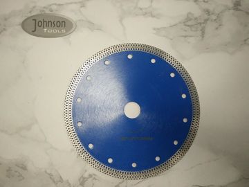 180mm Sintered Diamond Ceramic Tile Saw Blades , Mesh Rim Turbo Saw Blade